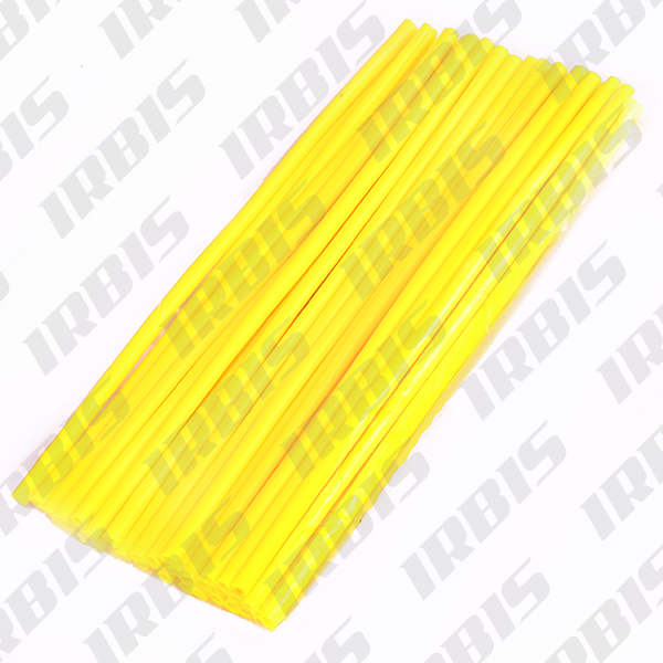 Трубки для спиц 10-21 (35шт.) (желтые)