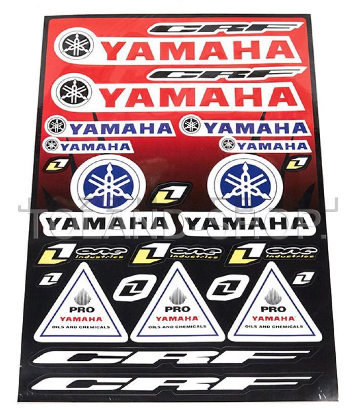 Наклейки набор Yamaha