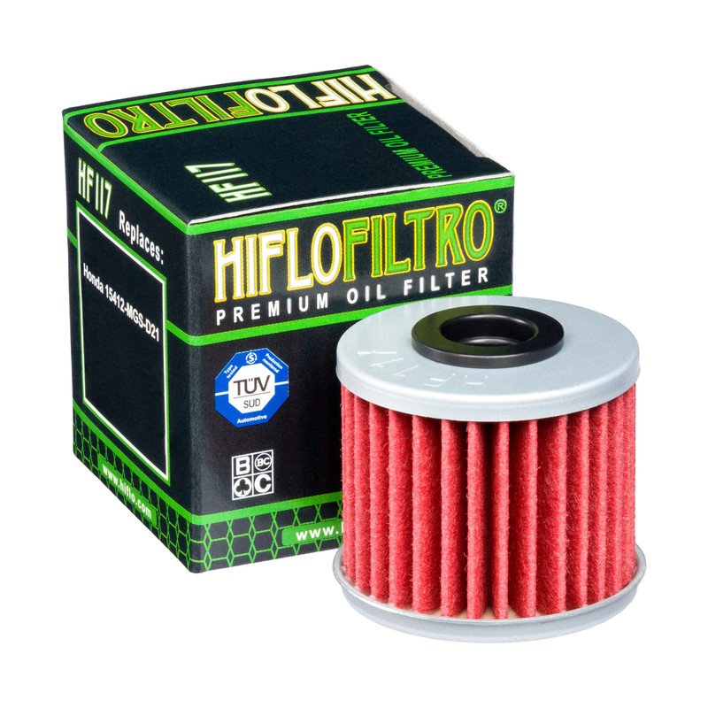 HIFLO FILTRO фильтр масляный HF117