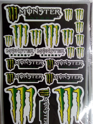 Наклейки набор Monster #1